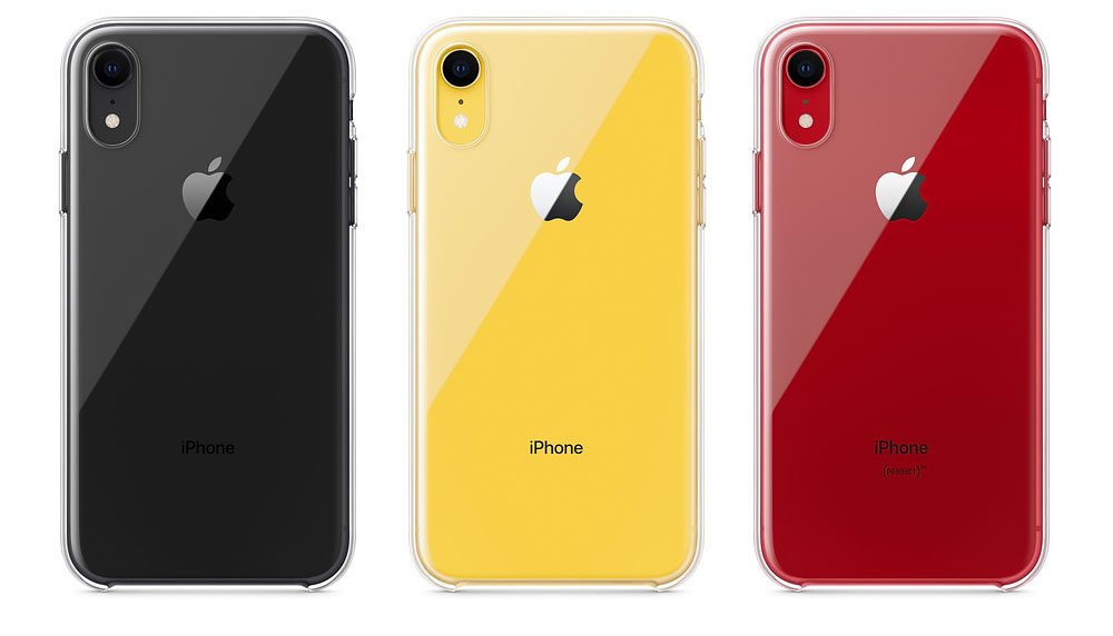 Apple transparant iPhone XR hoesje