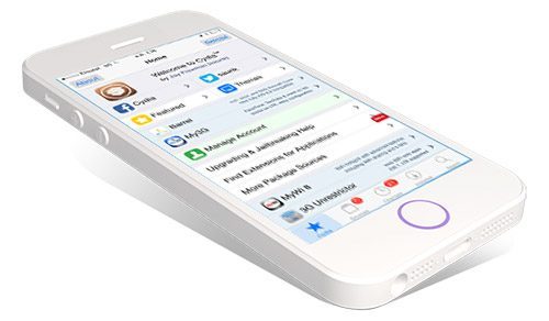 Cydia op een iPhone