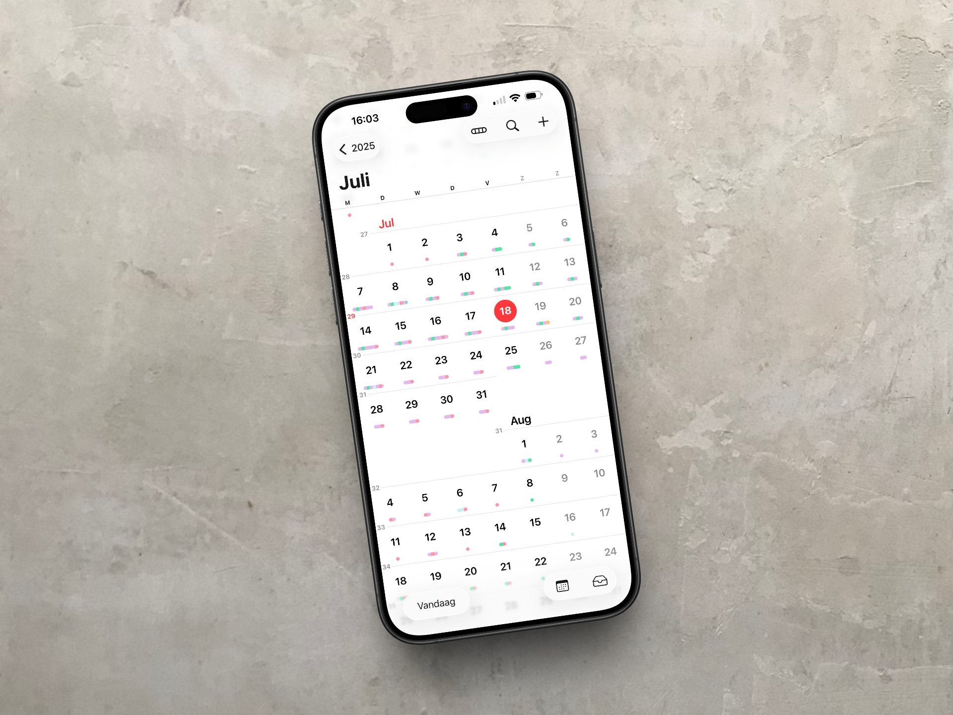 kalender juli 2025