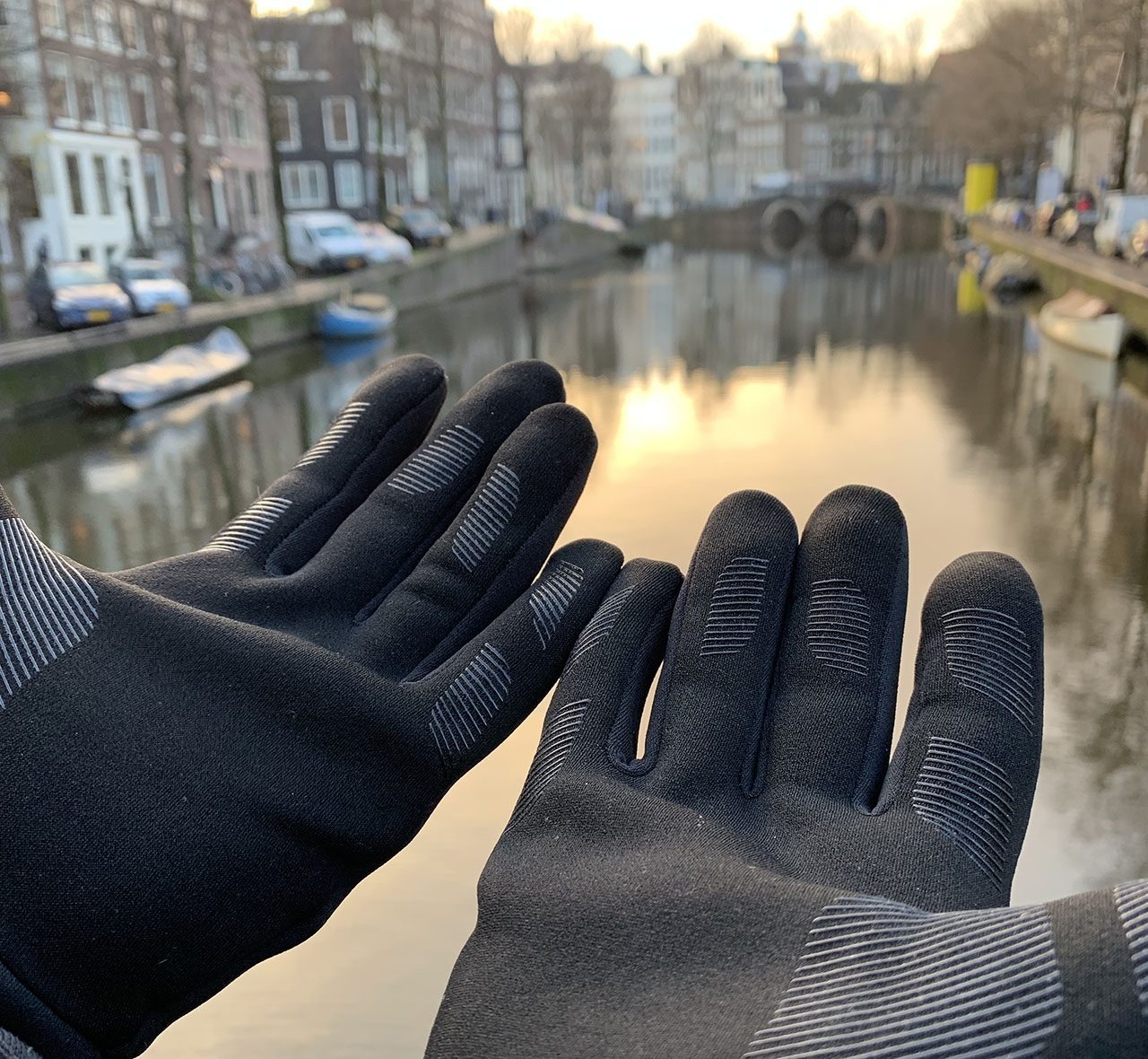 Mujjo Touchscreen Gloves: binnenkant met antislip
