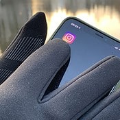 Handige touchscreen handschoenen voor je iPhone, Apple Watch en iPad