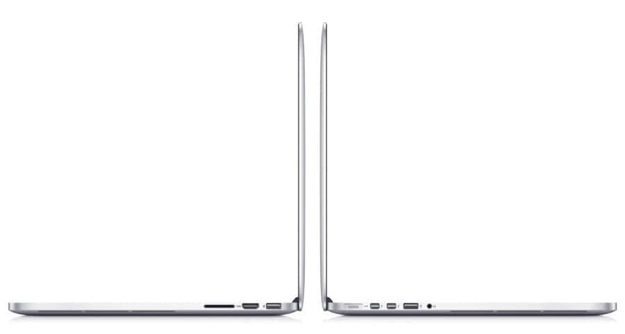 MacBook Pro 2012 zijkanten