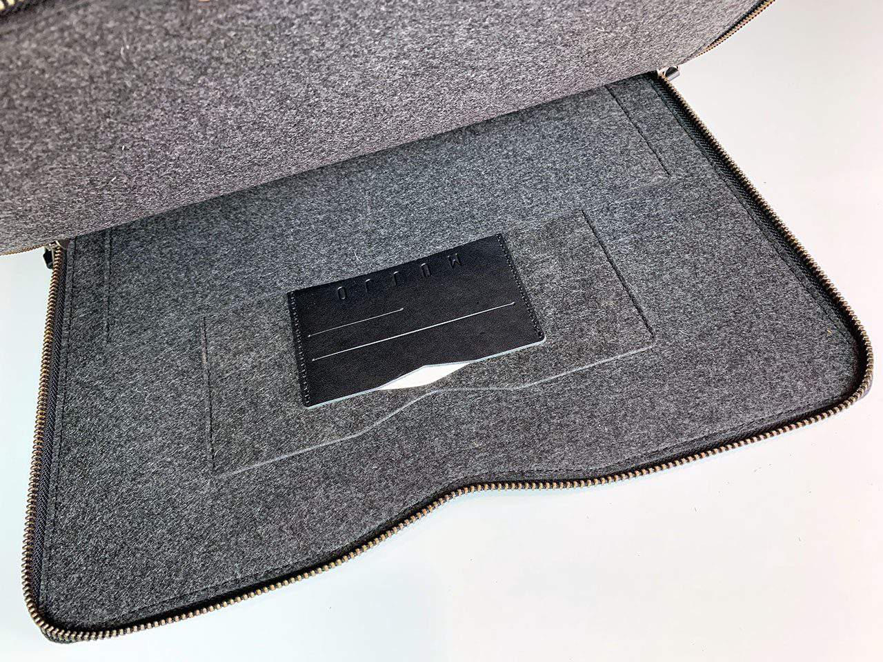 Mujjo Hoes voor MacBook 13-inch binnenkant