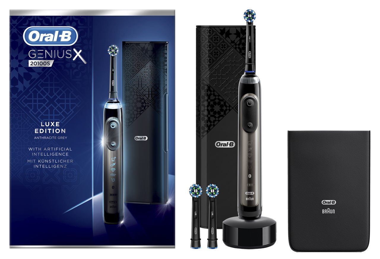 Oral-B Genius X 20100S Titanium Grey Luxury tandenborstel