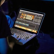 Apple onderwijs muziek maken