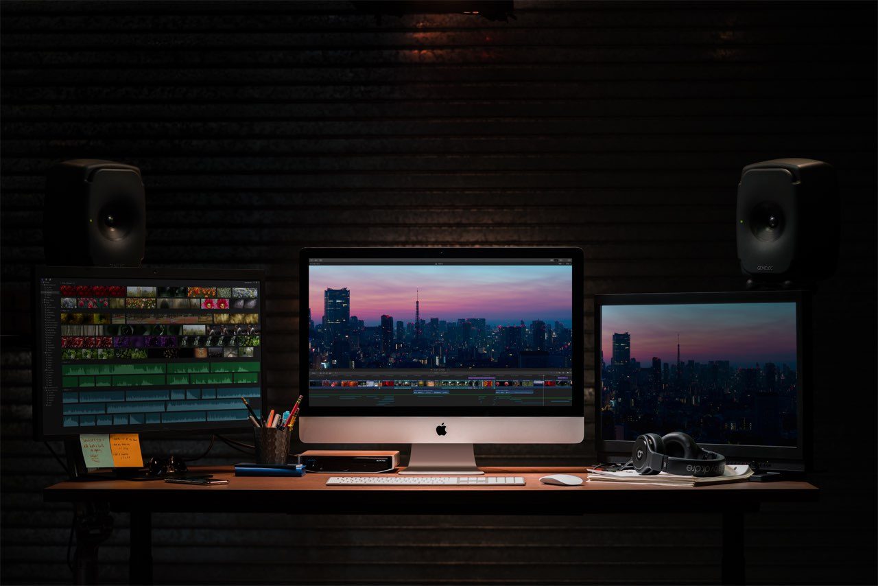 iMac 2019 in een studio.