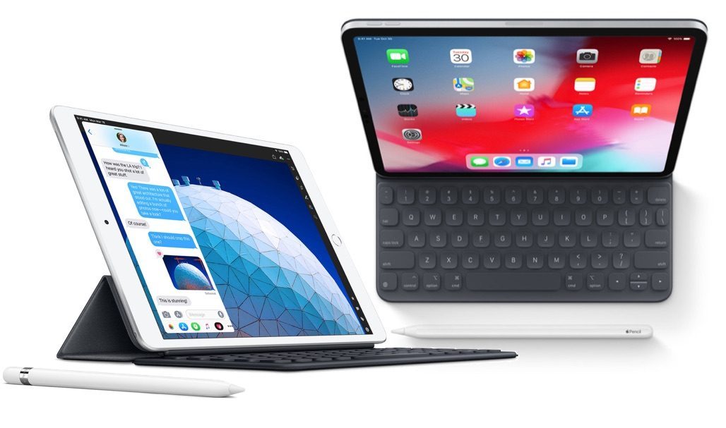 iPad Air 2019 vs. iPad Pro 2018.