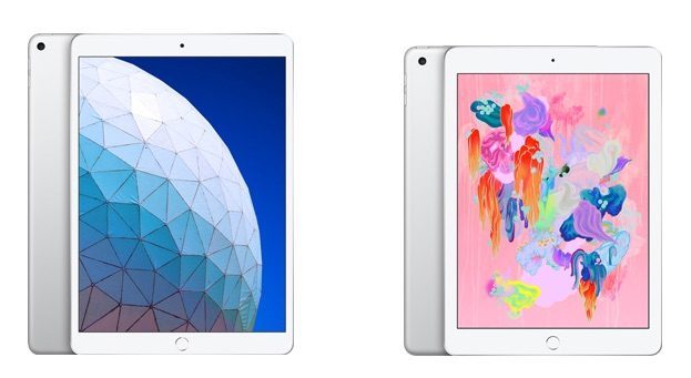 iPad Air 2019 vs iPad 2018.
