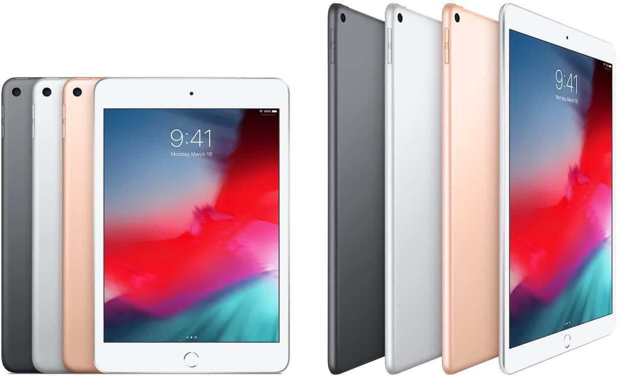 iPad mini 2019 versus iPad Air 2019