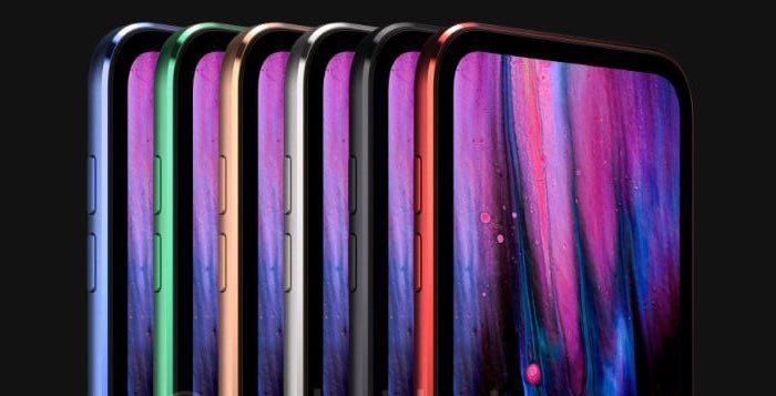 iPod touch 2019 kleuren concept