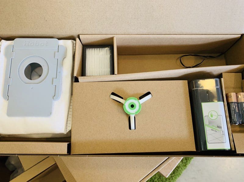 Roomba i7 review: inhoud van de doos