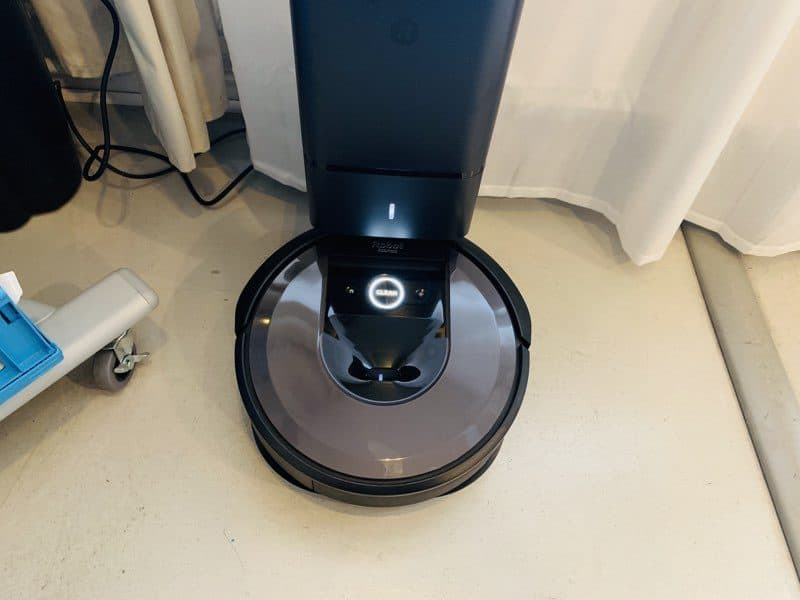 Roomba i7 review: het basisstation