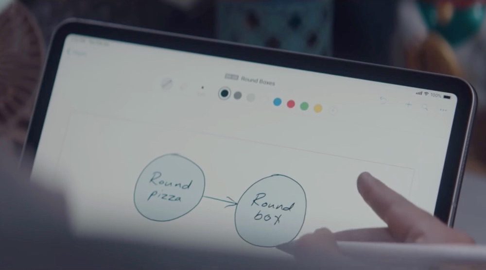 Apple at Work met pizzadoos.