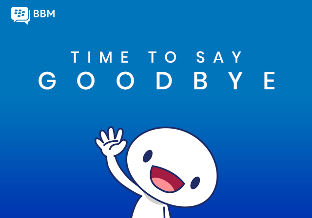 BlackBerry Messenger stopt