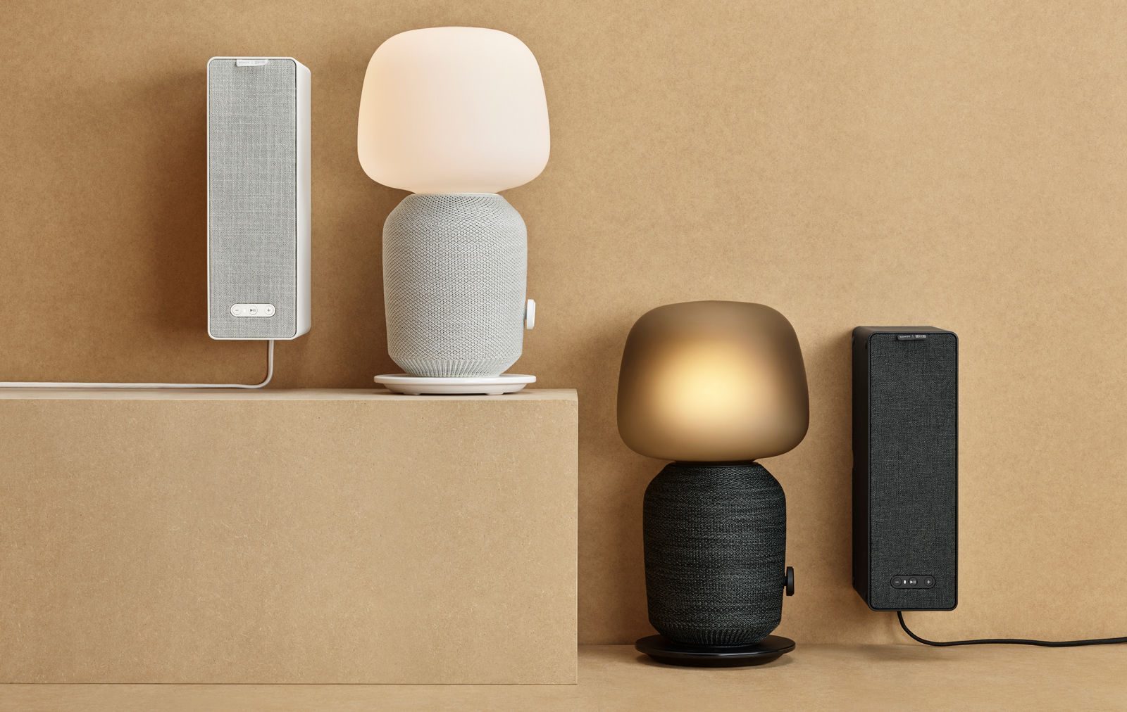 IKEA en Sonos presenteren Symfonisk speakers: boekensteun en tafellamp.