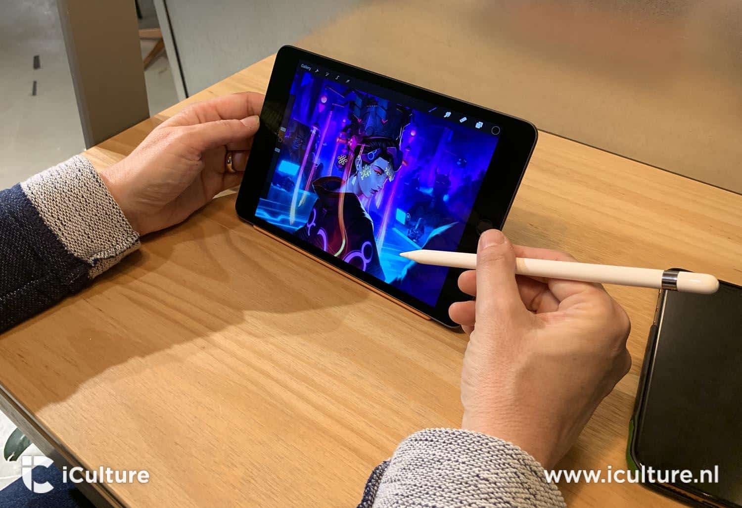 iPad mini 2019 review: tekenen met de Apple Pencil 1