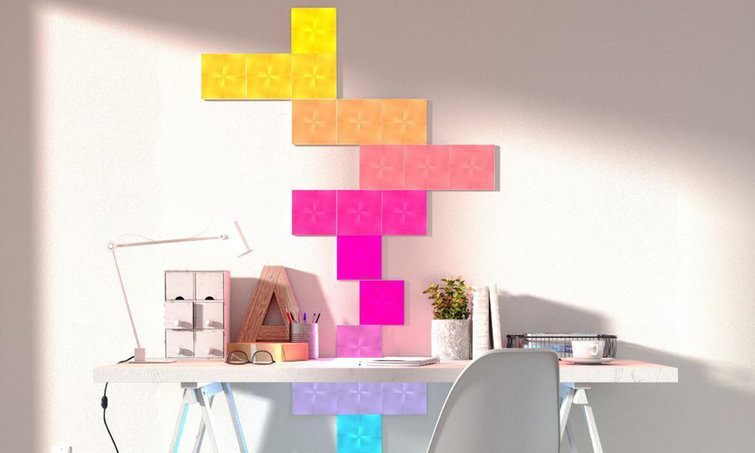 Nanoleaf Canvas review: woonkamer