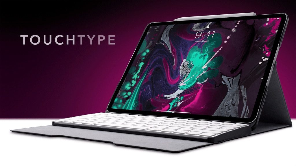 Touchtype Pro iPad-toetsenbord met in Kickstarter.