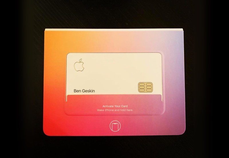 Apple Card-verpakking