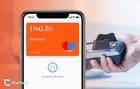 ING-kaart met Apple Pay.