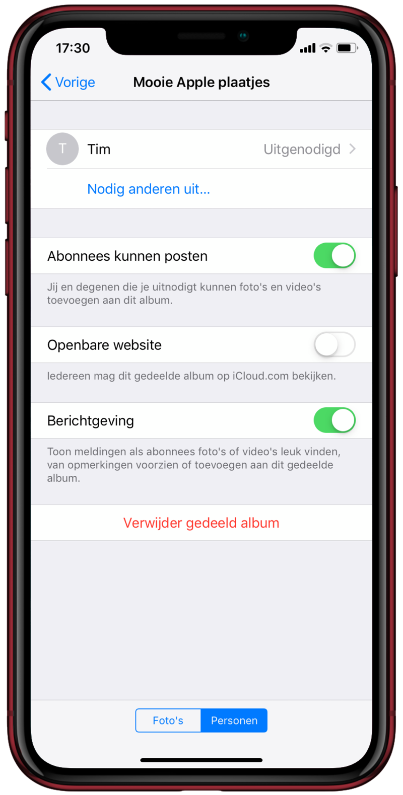 Goed Recensent Logisch Zo werken gedeelde albums (iCloud fotodelen) op je iPhone en iPad