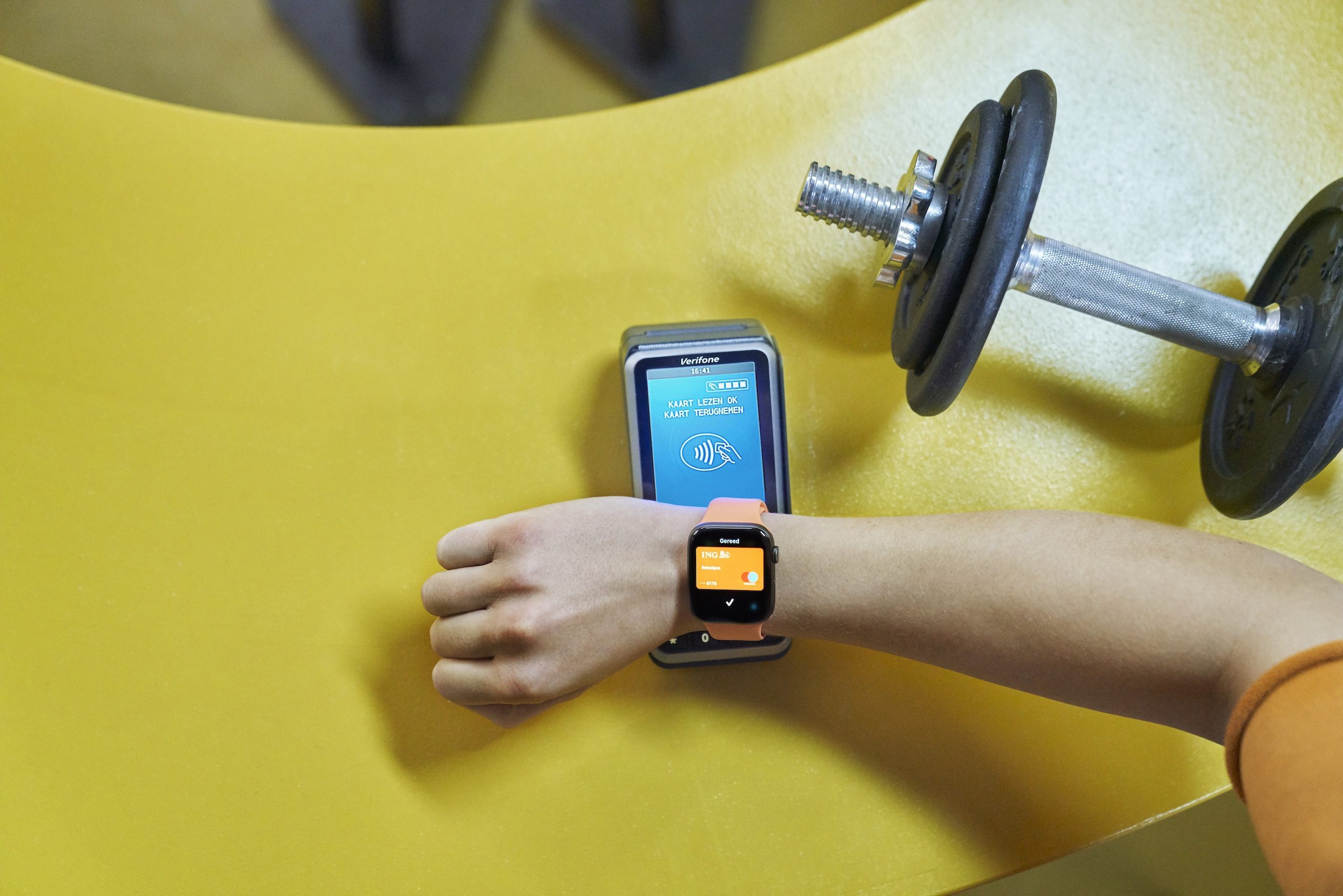 ING Apple Pay met Apple Watch