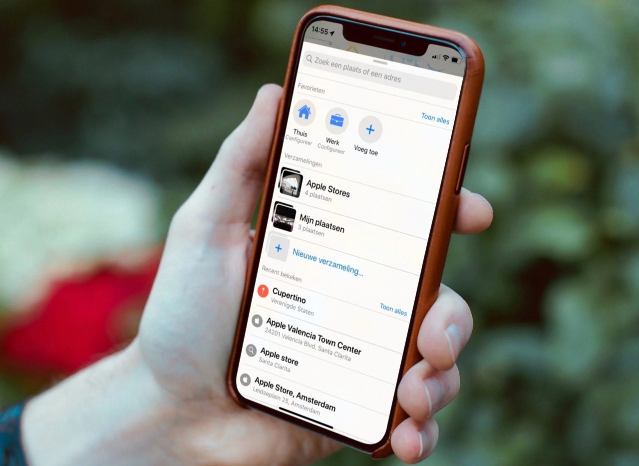 Apple Kaarten in iOS 13.