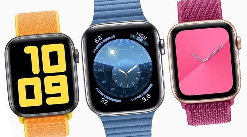 Apple Watch wijzerplaten in watchOS 6