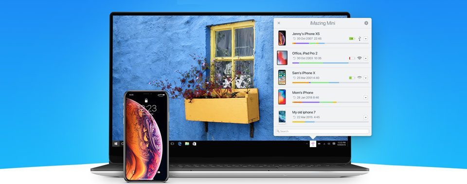 iMazing Mini Windows