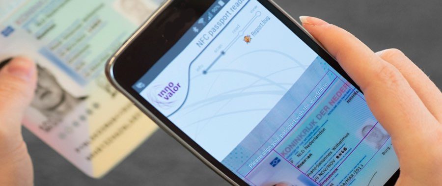 Paspoort scannen met NFC