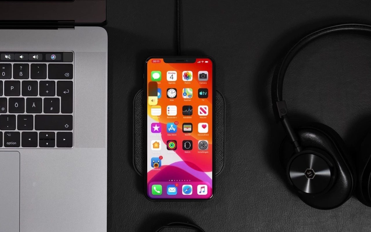 Volumemelding iOS 13.