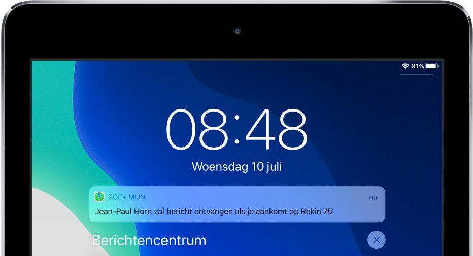 Aankomst locatie