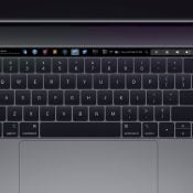 Pock op MacBook Pro Touch Bar.