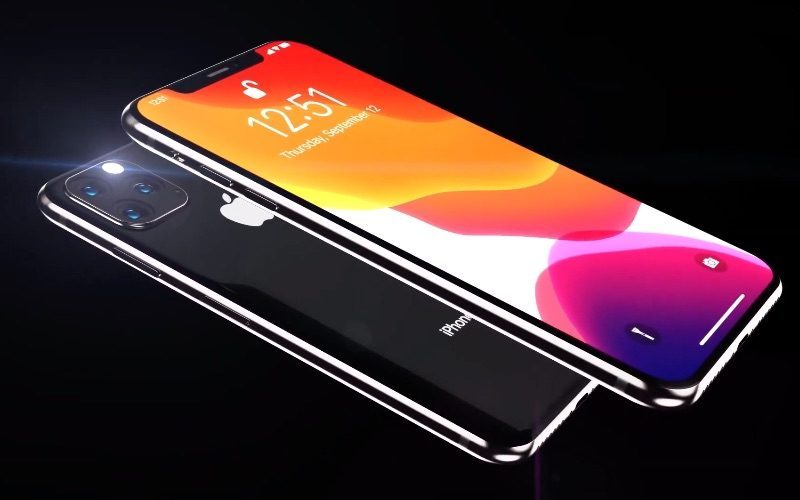 iPhone 11 Pro render.