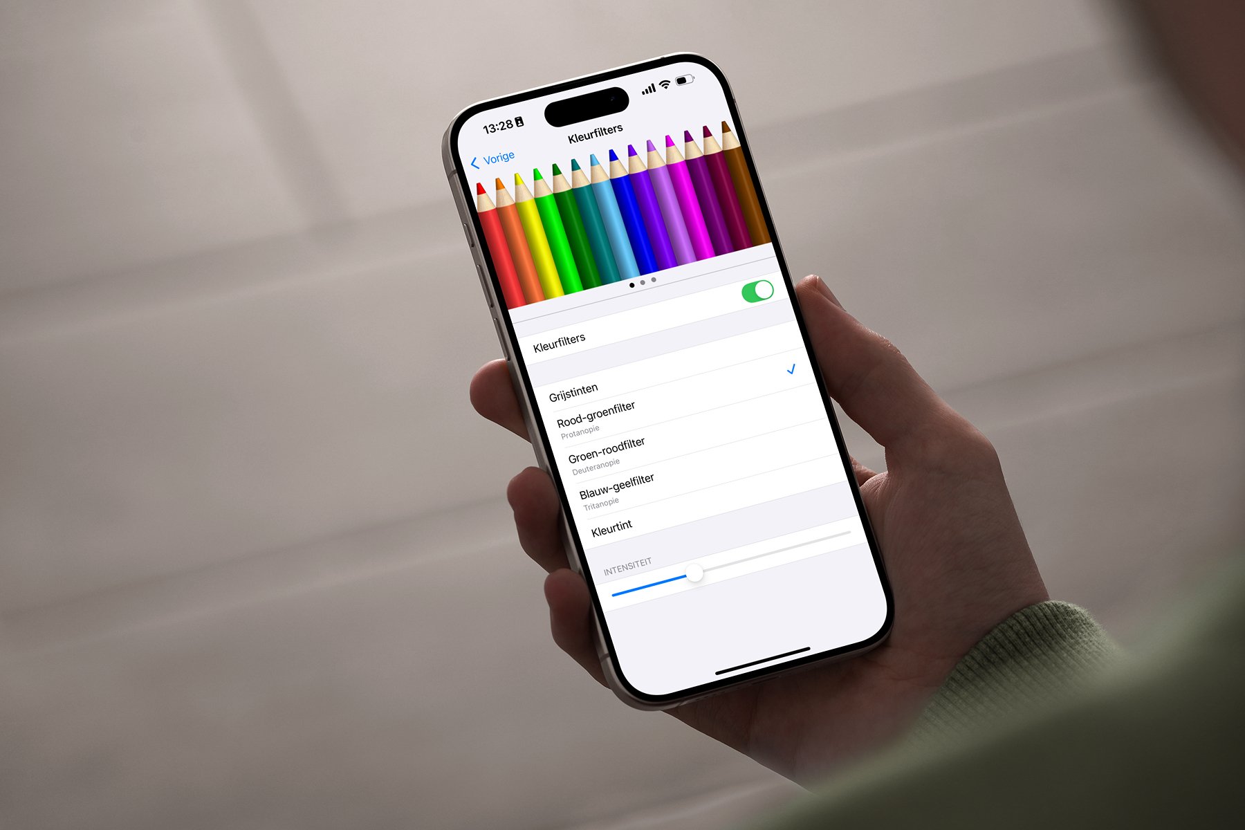 Toegankelijkheid iPhone 15 Pro