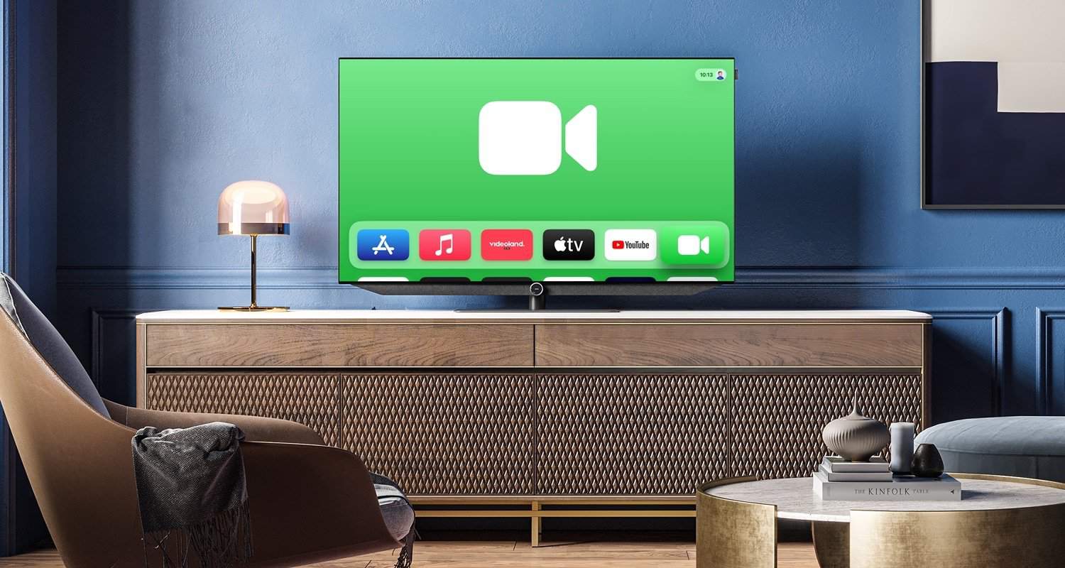FaceTime op Apple TV gebruiken