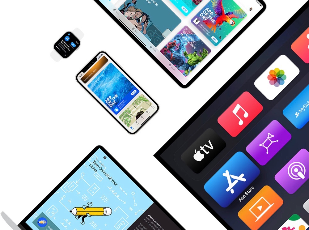 App Store op iPhone, iPad, Apple TV en Apple Watch