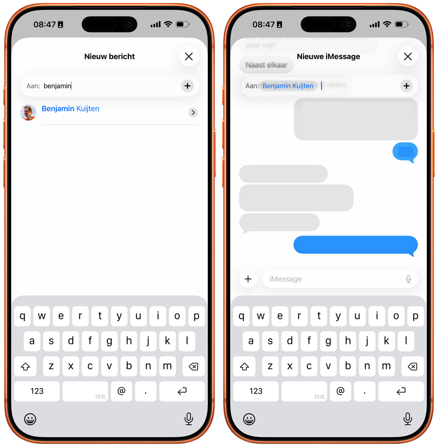 Berichten iPhone