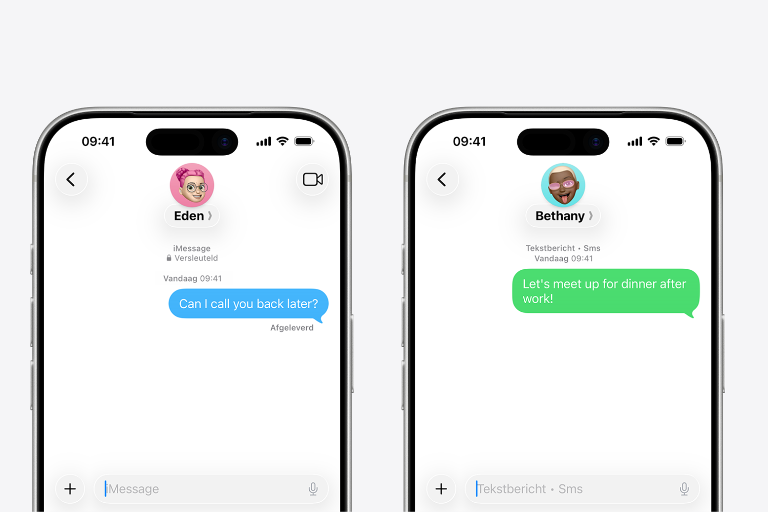 iMessage vs SMS