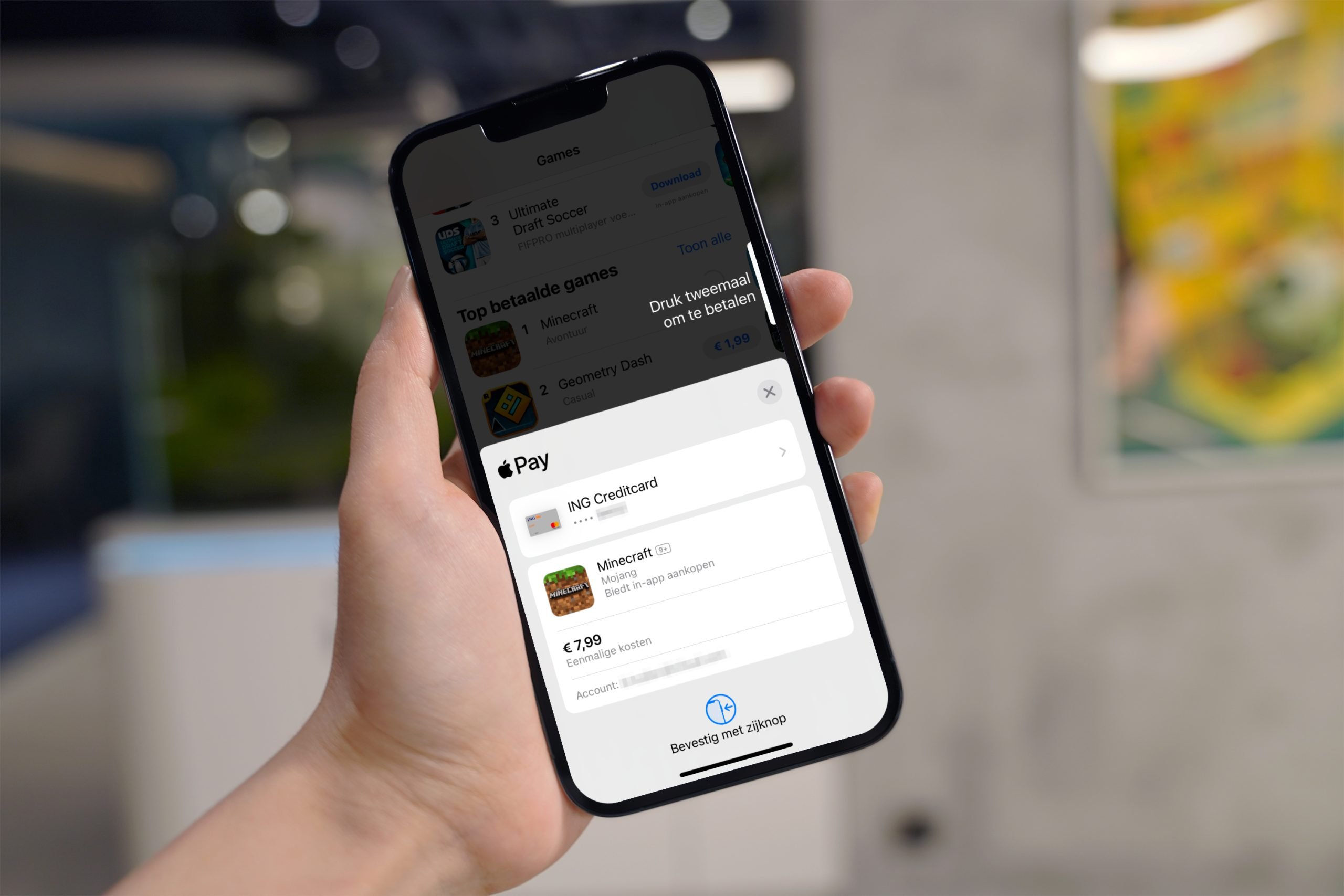 Betalen in de App Store: betaalmethode voor je Apple ID checken