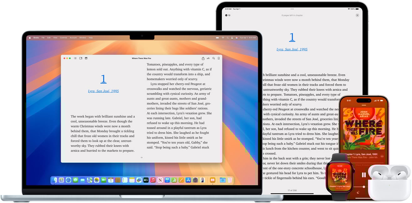 iCloud sync Apple Boeken