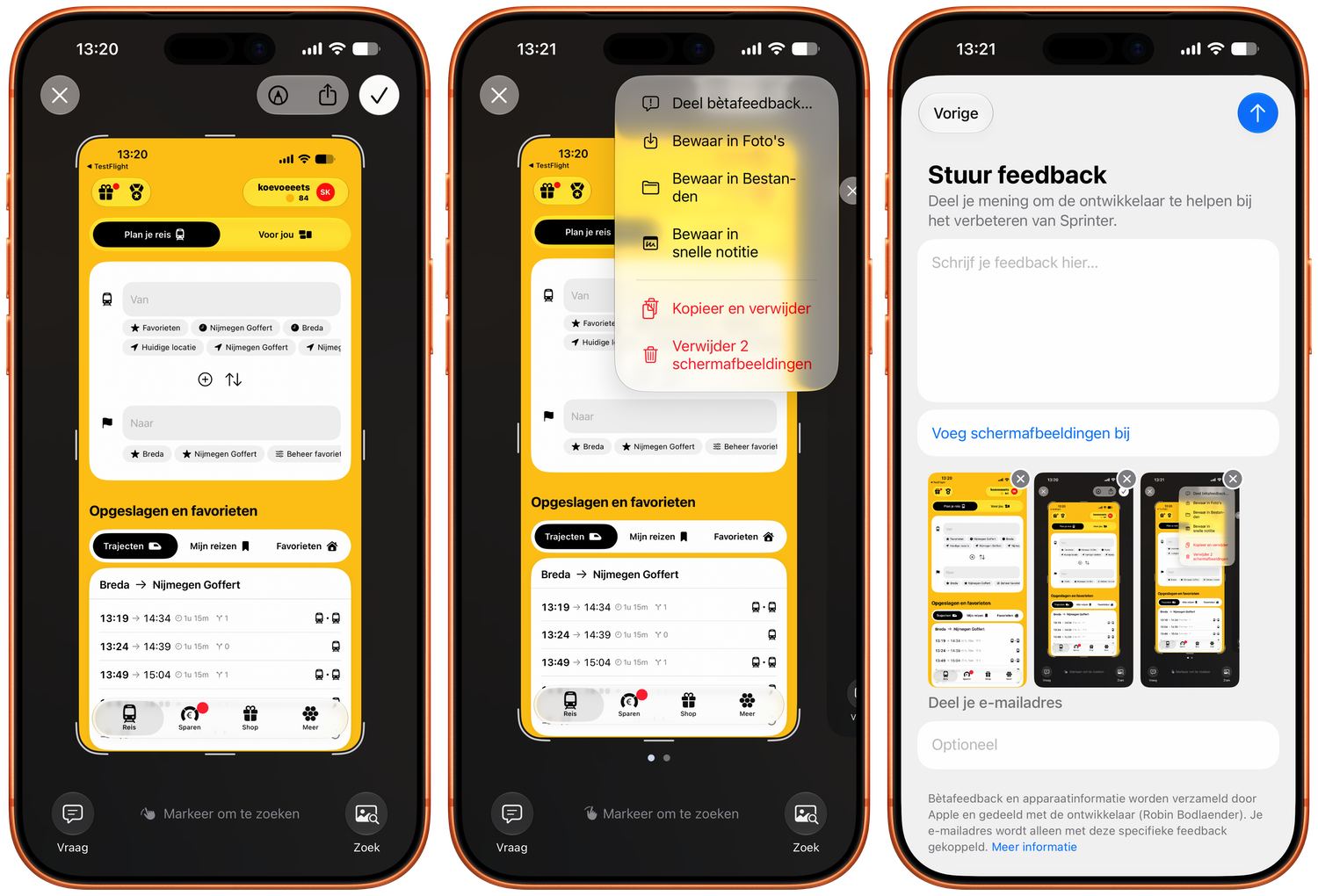 Betafeedback TestFlight