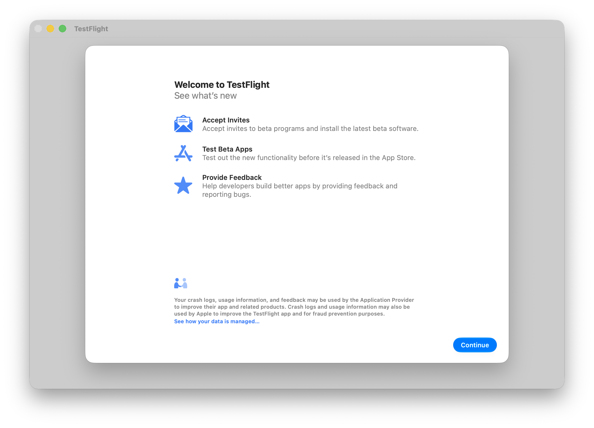 Testflight macOS