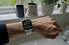 Apple Watch met drukke wijzerplaat