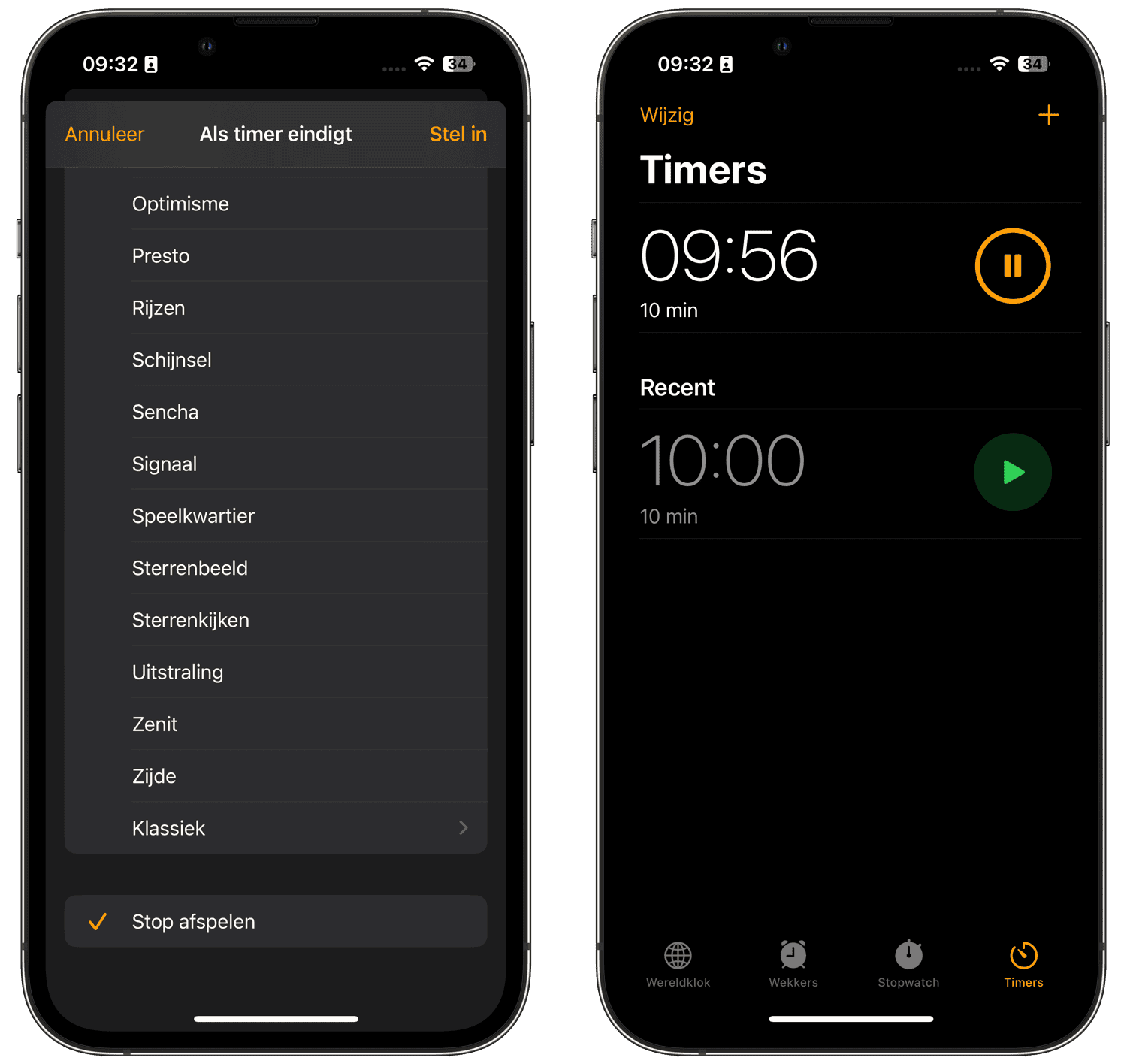 Slaaptimer op iPhone: stop met afspelen van muziek als timer afloopt