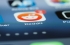 Reddit icoon op iPhone
