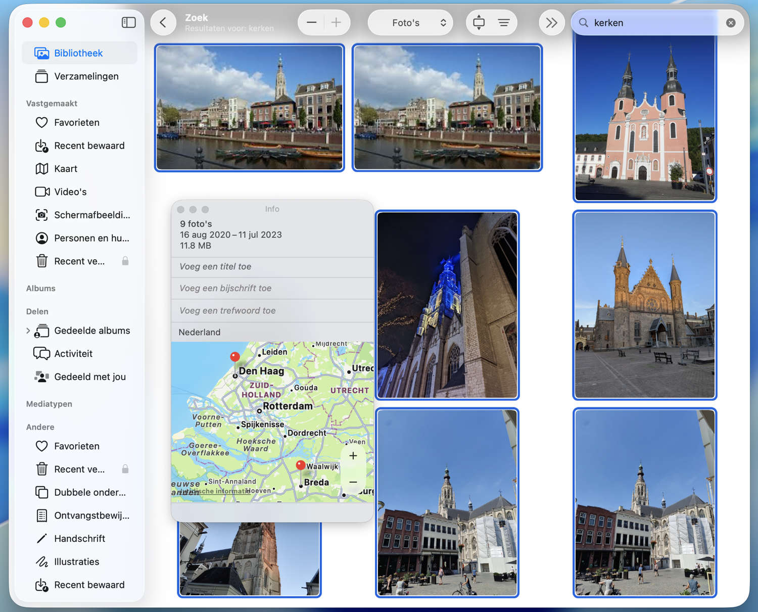 Bijschrift toevoegen Mac