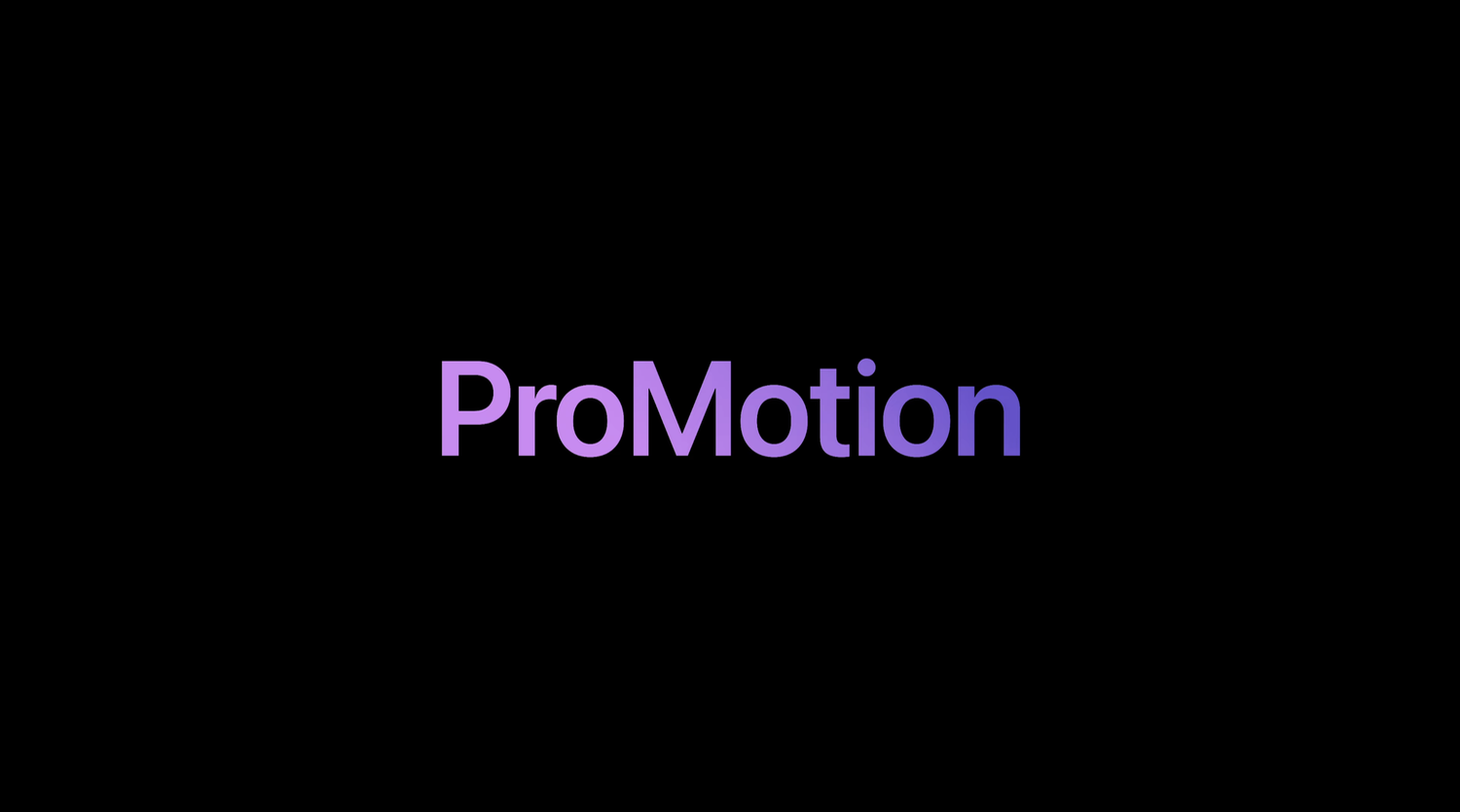 ProMotion uitleg