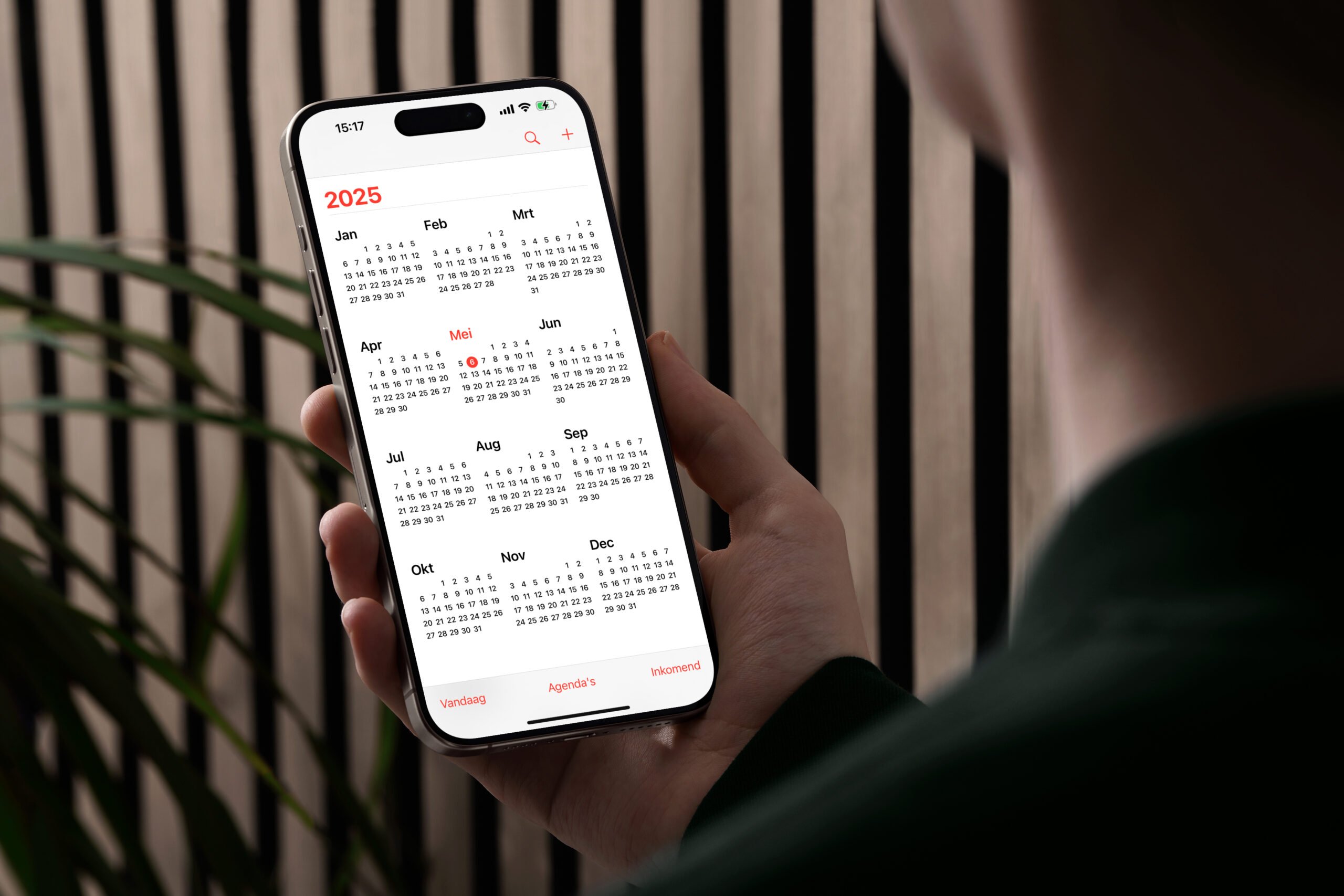agenda's delen iOS