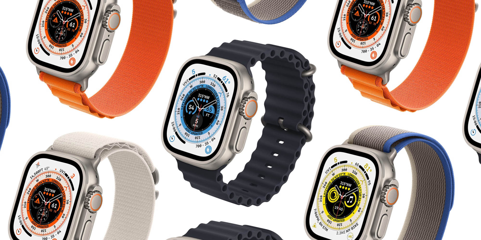 Apple Watch Ultra kleuren en bandjes